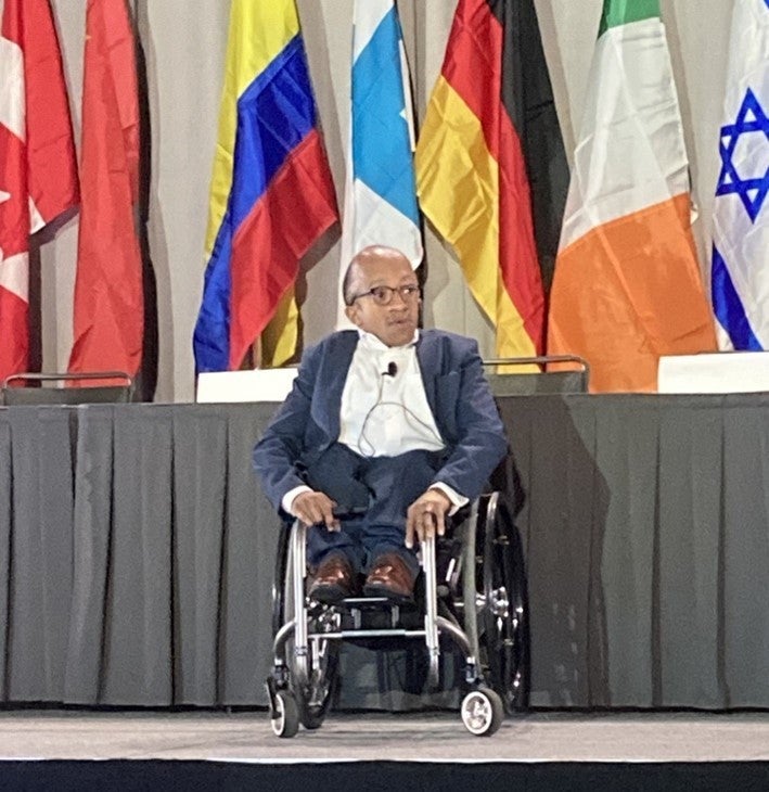 Chaz Kellem, Diversity, Equity, and Inclusion Program Manager with Highmark Health provided an inspirational opening plenary presentation titled “Beyond Accessibility: Diversity and Inclusion in The Disability Community.”