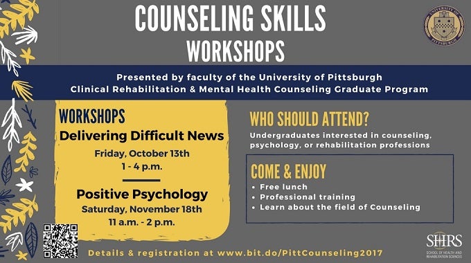 Counseling Workshops Flyer