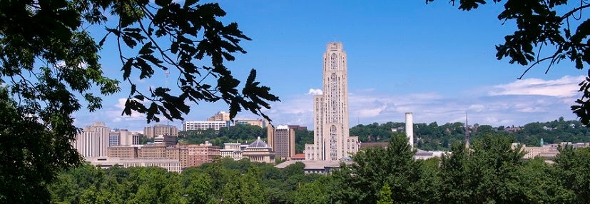 Pitt Cathedral of Learning in Summer