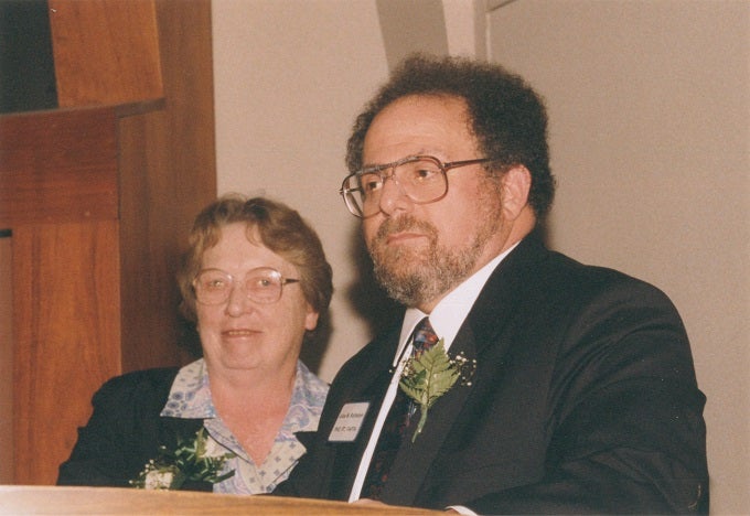 Jules Rothstein and Rosemary Scully
