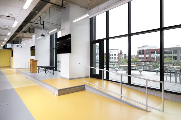 Natural Light Feature in the main immersion lab