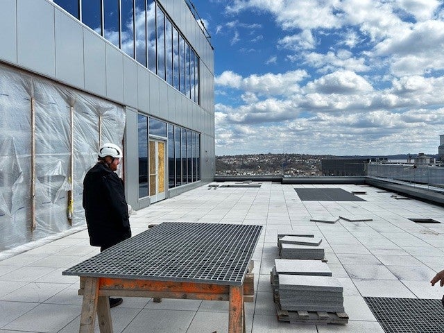 Floor 9 outdoor event space.